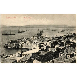 Gibraltar Rosia Bay Postcard
